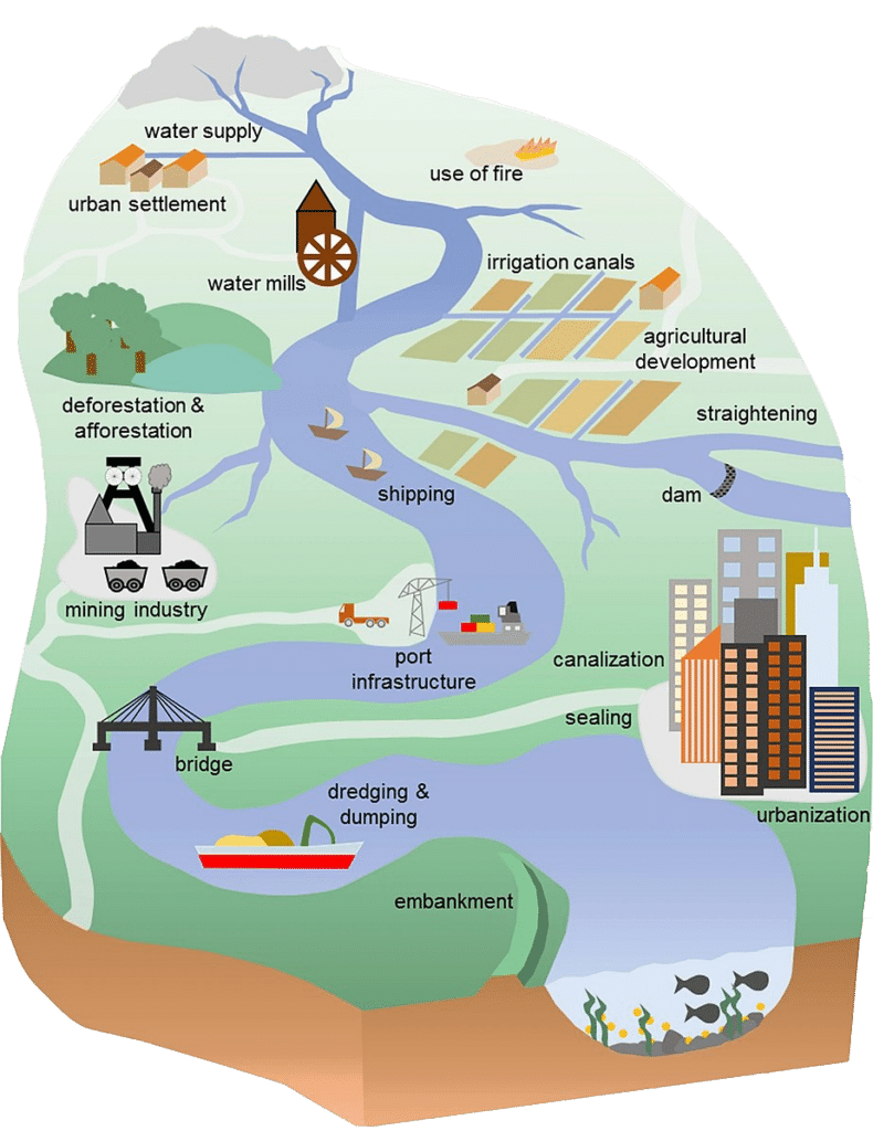 Human-Impacts-Riverbasin